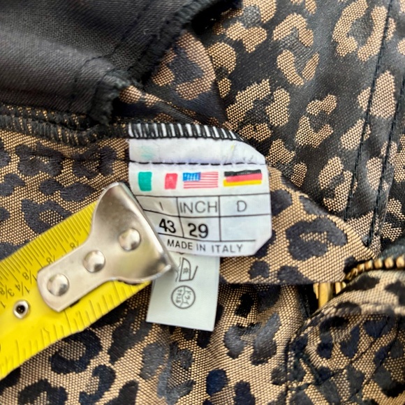 Fendi Leopard Print Pants - Brown and Black - Picture 8 of 10